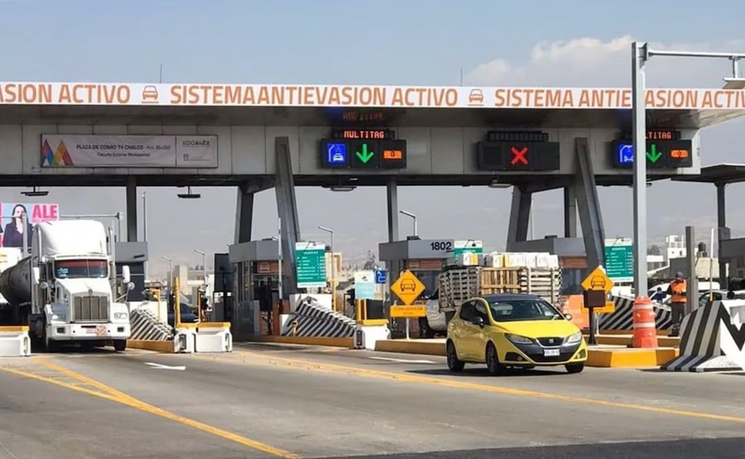 El precio de las casetas en México se ajusta cada año y estás son las más costosas. Foto: Carlos Mejía / EL UNIVERSAL