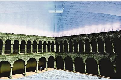 INAH mantendrá techo de cristal en sitio  histórico