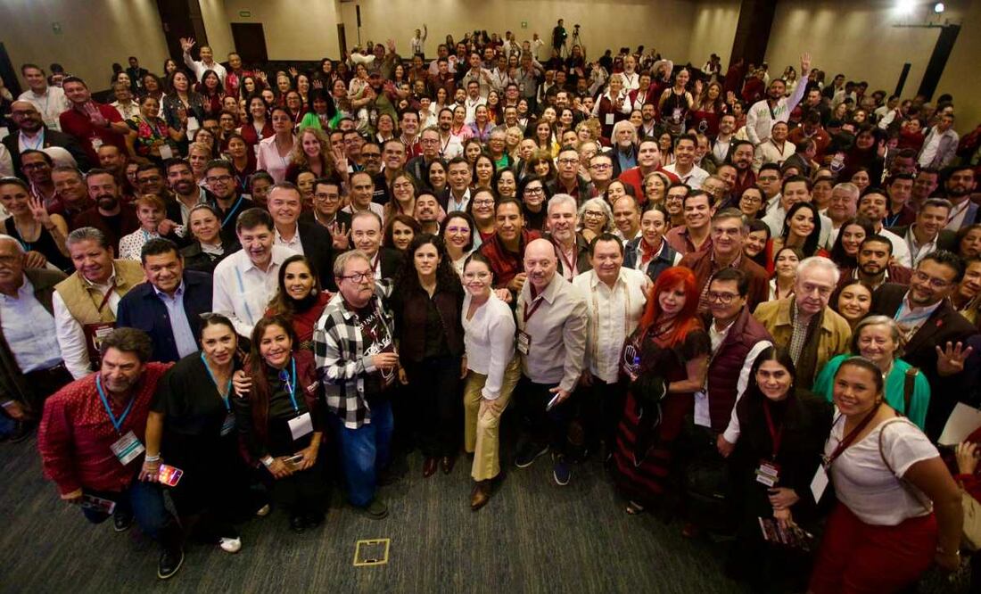 VIII Sesión Extraordinaria del Consejo Nacional de Morena. Foto: Especial