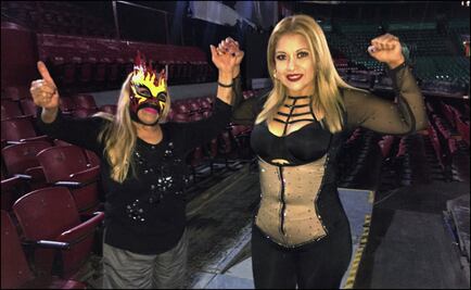 La Diabólica y Tiffany, cómplices de vida que defienden su pasión por la Lucha Libre