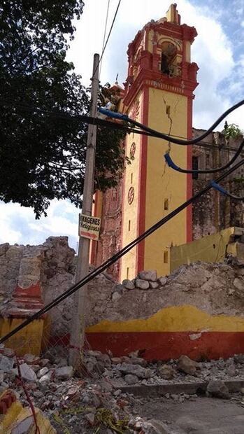 Sismo afectó más de 500 edificios históricos en Morelos