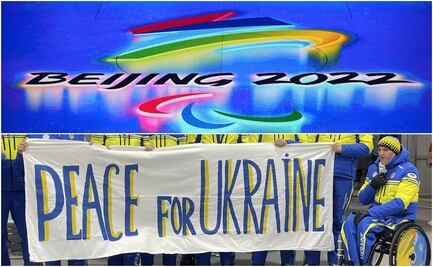 Inauguran los Juegos Paralímpicos de Invierno en Beijing con un mensaje de paz para Ucrania