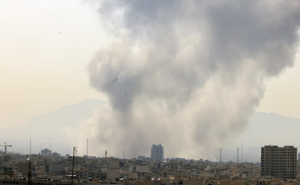 Ataques aéreos contra Irán. Foto: EFE