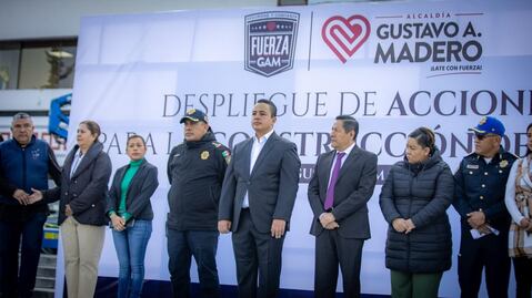 GAM despliega operativo de seguridad en Cuautepec; es una de las zonas más conflictivas de la demarcación 