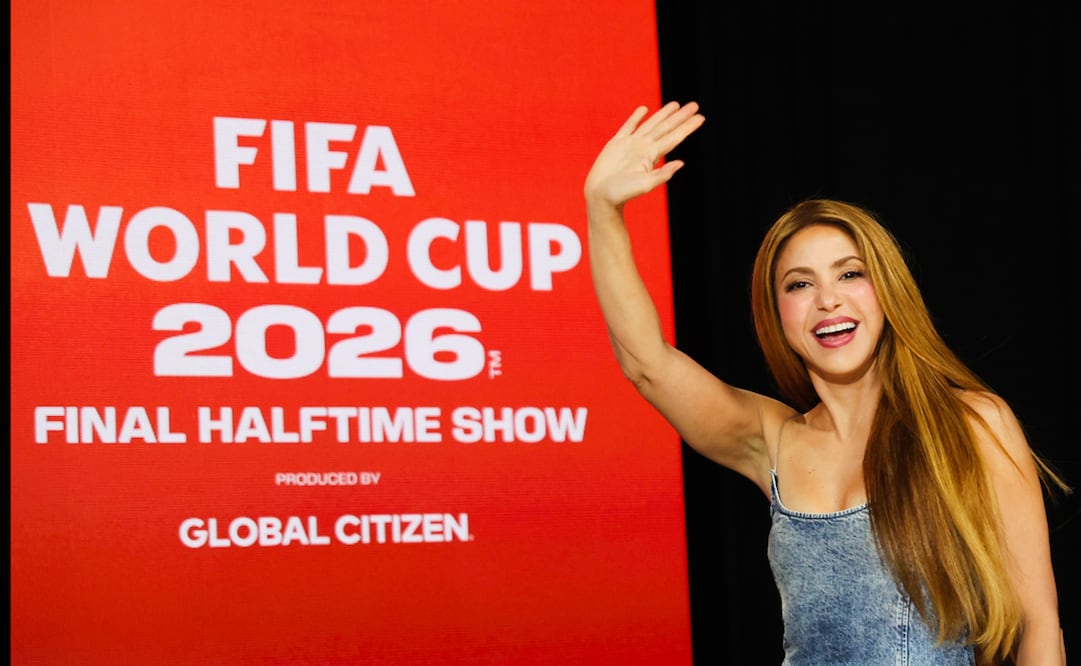 Shakira participa en un panel sobre el espectáculo del descanso del Mundial de Fútbol de la FIFA 2026 en la cumbre Global Citizen NOW.
Foto: AP/Heather Khalifa.