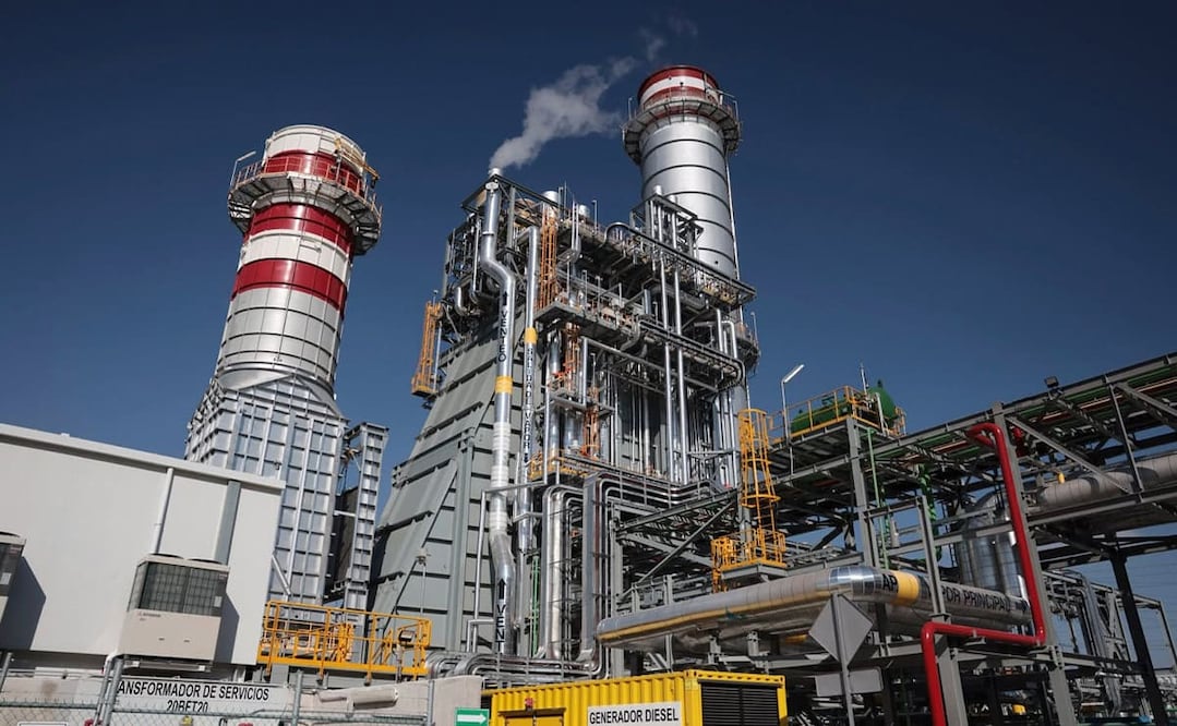 La Central de Ciclo Combinado El Sauz forma parte de la infraestructura que abastece de electricidad a Querétaro. Foto: Gobierno de México