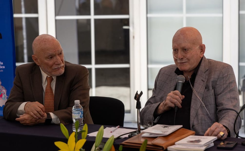 Manuel Mondragón y Kalb durante la presentación de los libros “Historia del karate en México” y “Seguridad estratégica: Cuadrantes de la Ciudad de México”, celebrada en Casa Lamm. Foto: Hugo Salvador / EL UNIVERSAL