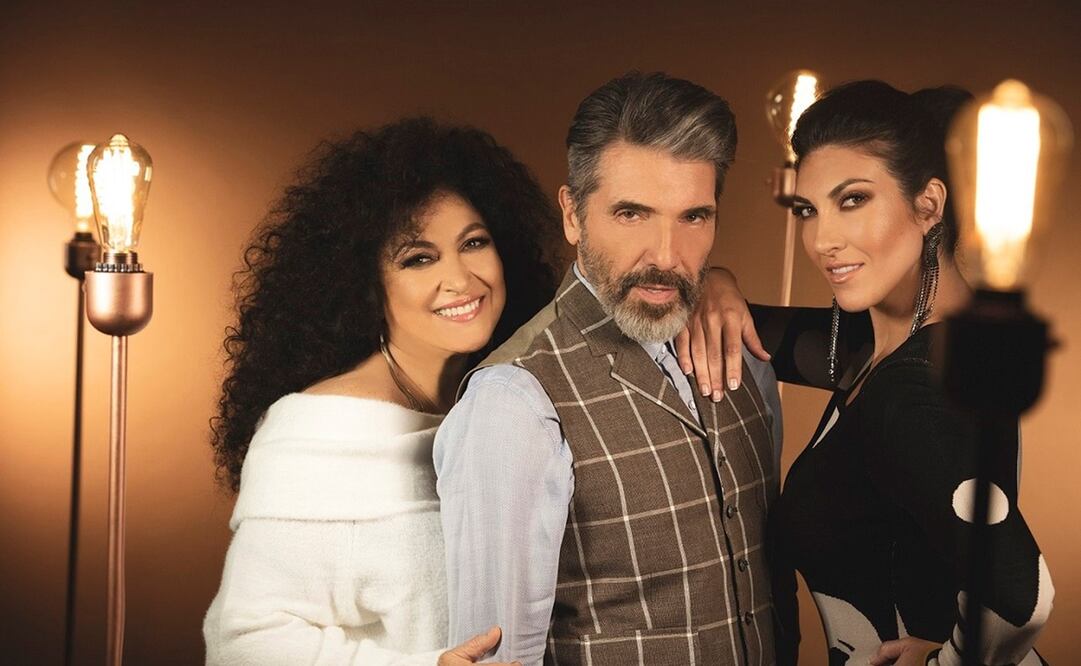 Amanda Miguel, Diego Verdaguer y Ana Victoria. Foto: EFE