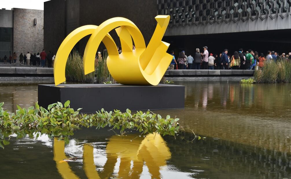 Inauguración de la exposición "Chac Mool" del artista Sebastián. Foto: Eduardo Castañeda / EL UNIVERSAL