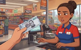 ¿Te pueden aceptar billetes rotos o con tachaduras? Esto dice el Banco de México
