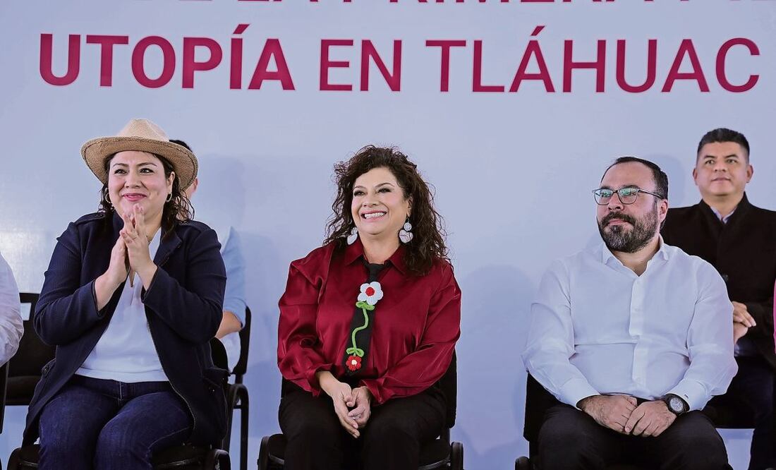 La jefa de Gobierno, Clara Brugada, recordó que en su administración se
tiene el objetivo de construir 100 Utopías. Foto: Especial