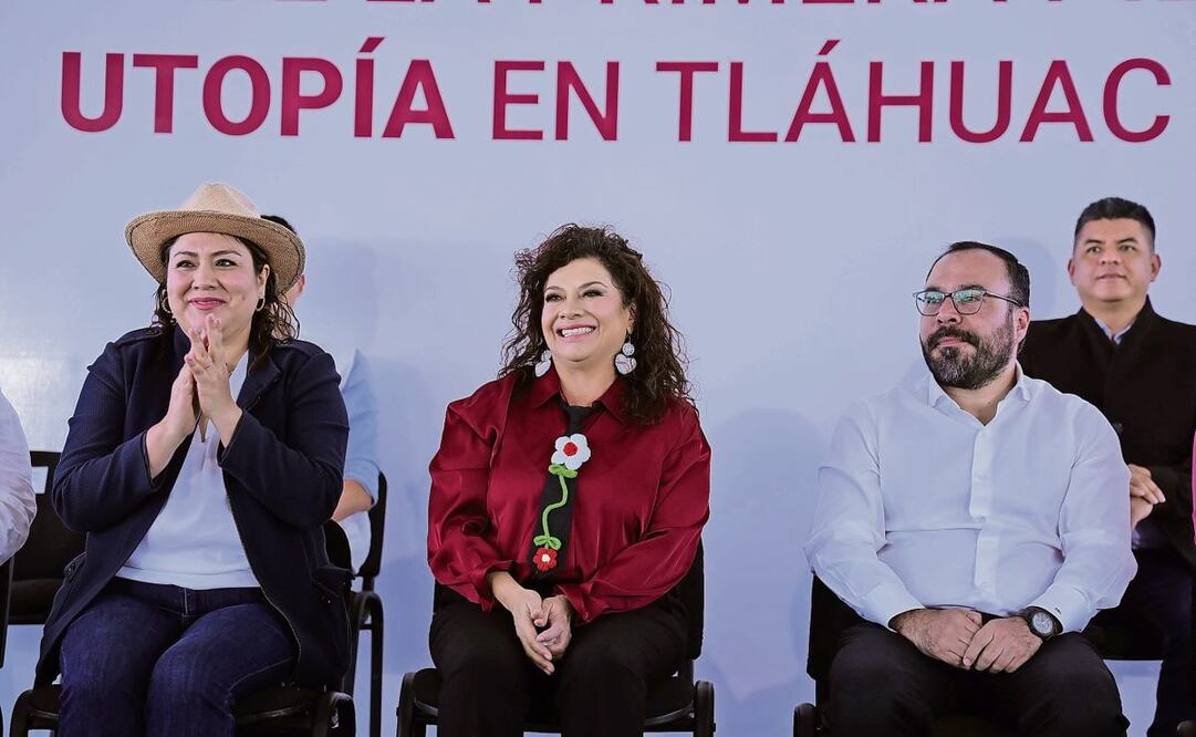 La jefa de Gobierno, Clara Brugada, recordó que en su administración se
tiene el objetivo de construir 100 Utopías. Foto: Especial