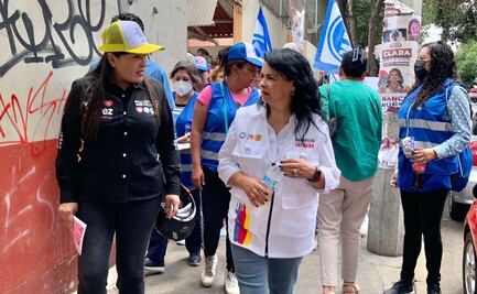 Margarita Saldaña promete seguir dándole seguridad a Azcapotzalco