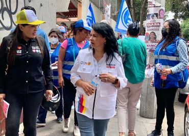 Margarita Saldaña promete seguir dándole seguridad a Azcapotzalco