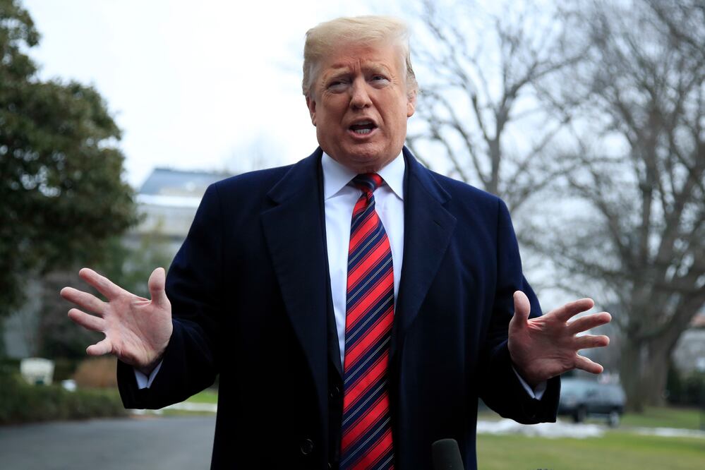 El presidente estadounidense, Donald Trump. Foto: AP