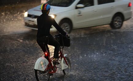 Prevén inicio de semana con tormentas fuertes en CDMX