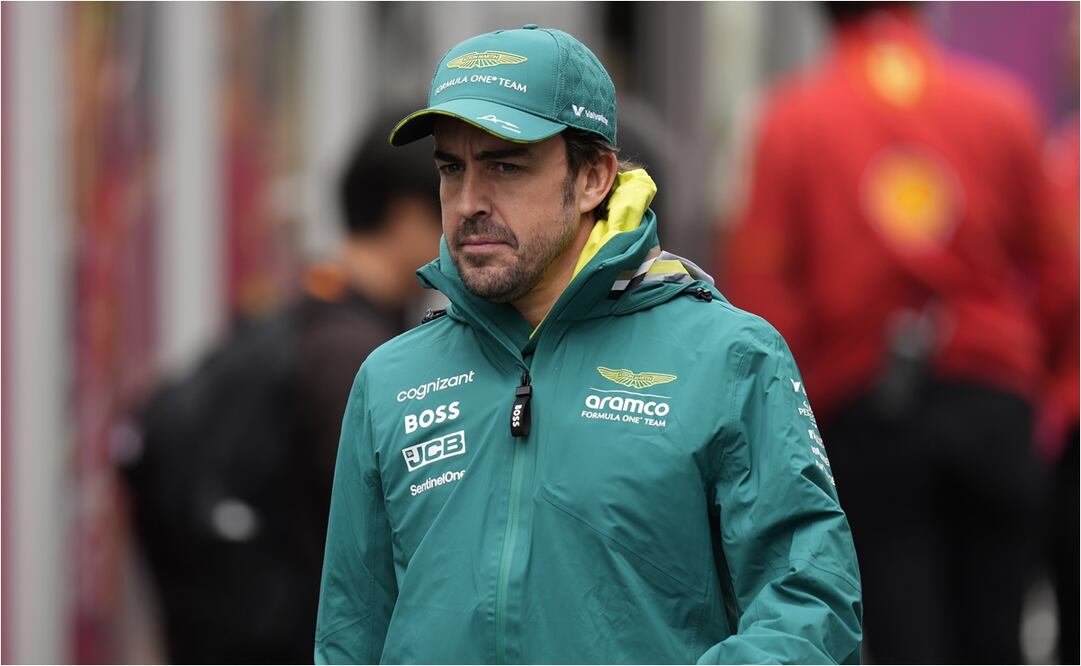 FOTO: AP - Fernando Alonso en GP de Japón