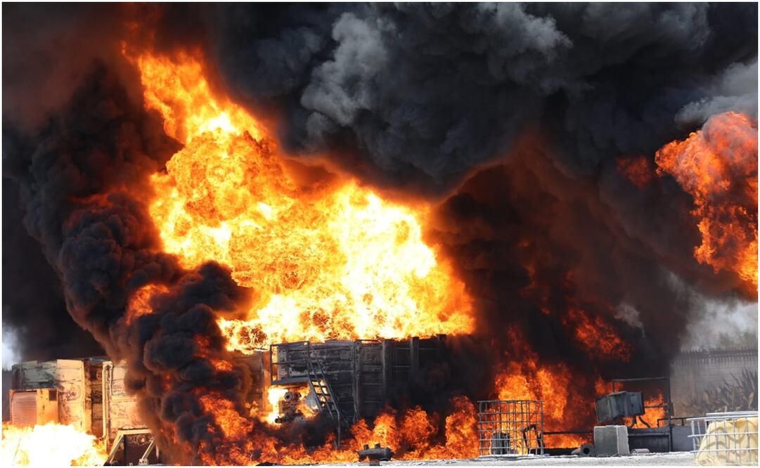 Incendio en Nuevo León