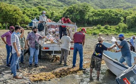 Aíslan a mil indígenas ikoots de Santa María del Mar, Oaxaca; claman por víveres