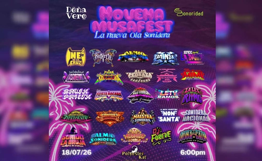 Por primera vez en su historia, el ‘Musafest’ contará con la participación de 50 mujeres. Foto: Instagram (@musassonideras)