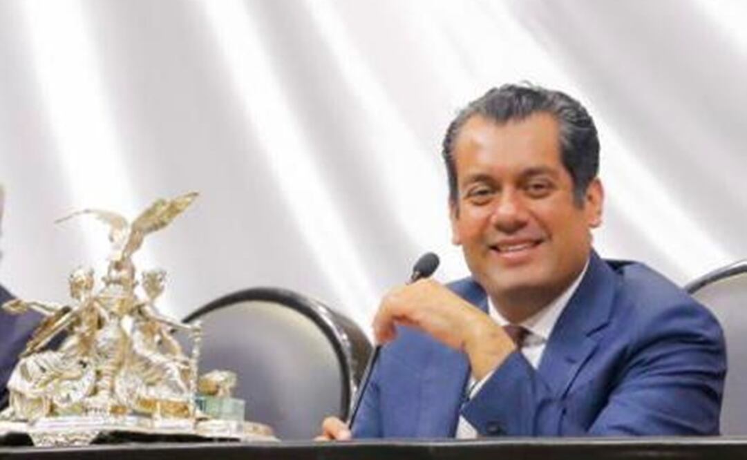 Concluye la Presidencia del diputado de Morena, Sergio Gutiérrez Luna. Foto: Especial