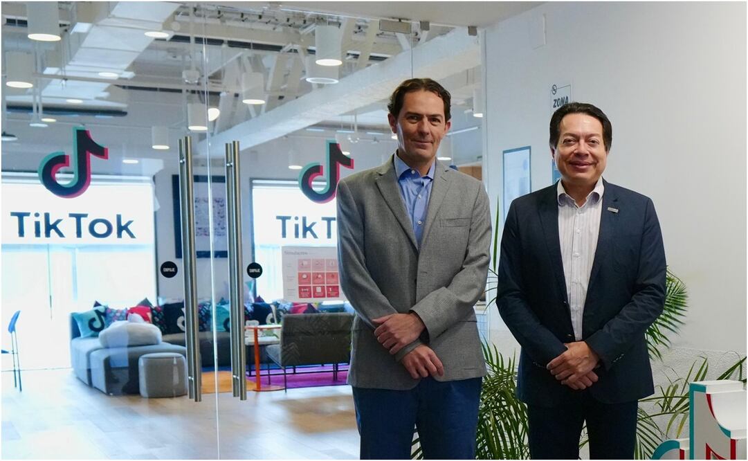 Mario Delgado en Tik Tok Latinoamérica. Foto: Tomada de X