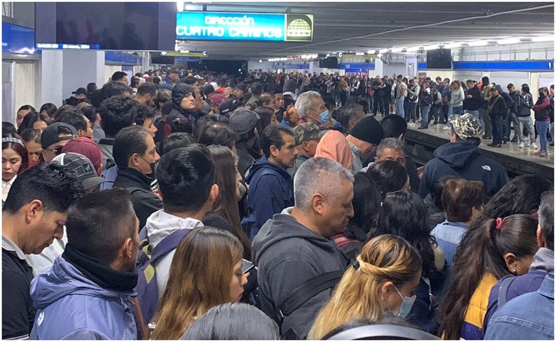 Metro CDMX línea 12. Foto: @cibernito2016