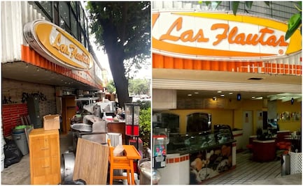 Así eran “Las Flautas”; negocio de la colonia Roma en CDMX fue desalojado tras 60 años de historia