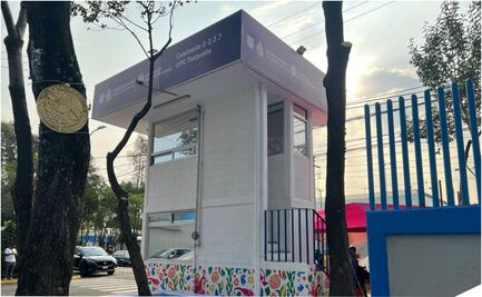 Concluye rehabilitación de módulo de vigilancia en Coyoacán; infraestructura es para mejorar la seguridad de vecinos