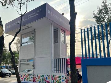 Concluye rehabilitación de módulo de vigilancia en Coyoacán; infraestructura es para mejorar la seguridad de vecinos