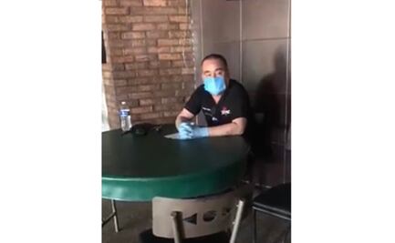 Restaurantero de Hermosillo rompe en llanto porque ya no puede pagar a sus empleados