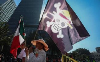 Marcha de la Generación Z avanza al Zócalo; acusan que baja asistencia "es por miedo sembrado por el gobierno"