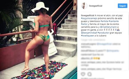 Lis Vega comparte sexy baile en bikini
