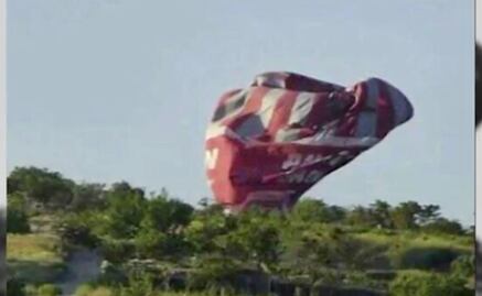 En coma, capitán de globo aerostático caído en Hidalgo