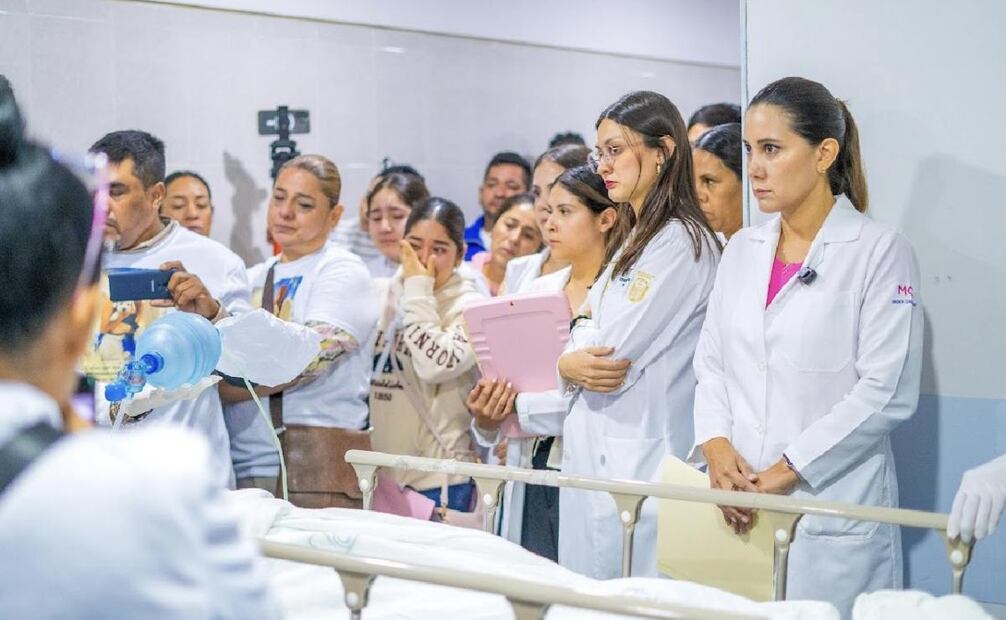 Médicos logran nacimiento de bebé tras muerte cerebral de su madre en Guanajuato; donó sus órganos a cinco personas.
Foto: Especial.