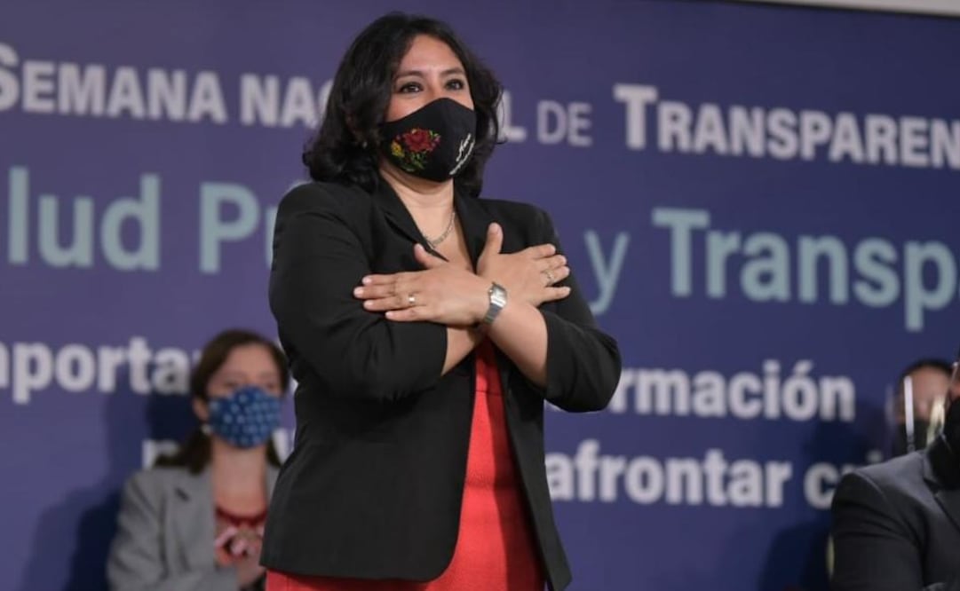 La titular de la SFP participó en la inauguración de la Semana Nacional de Transparencia. Foto: Twitter @SFP_mx