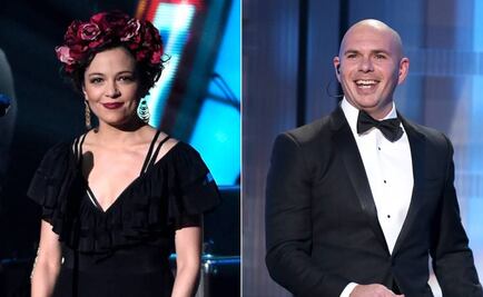 Lafourcade y Pitbull se llevan el Grammy compartido