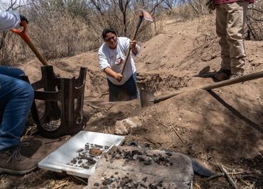 Localizan restos humanos en Villa de Cos y Valparaíso en Zacatecas; uno de los hallazgos fue realizado por madres buscadoras