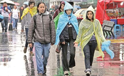 Pronostican miércoles lluvioso en CDMX y Edomex