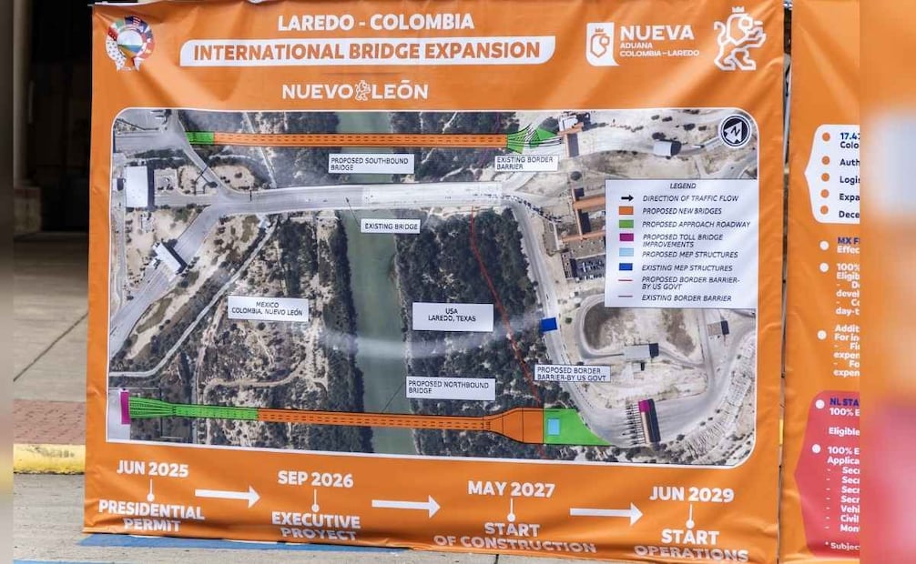 Las obras de ampliación contemplan el inicio de su construcción para el mes de mayo de 2027. | Foto: Especial.