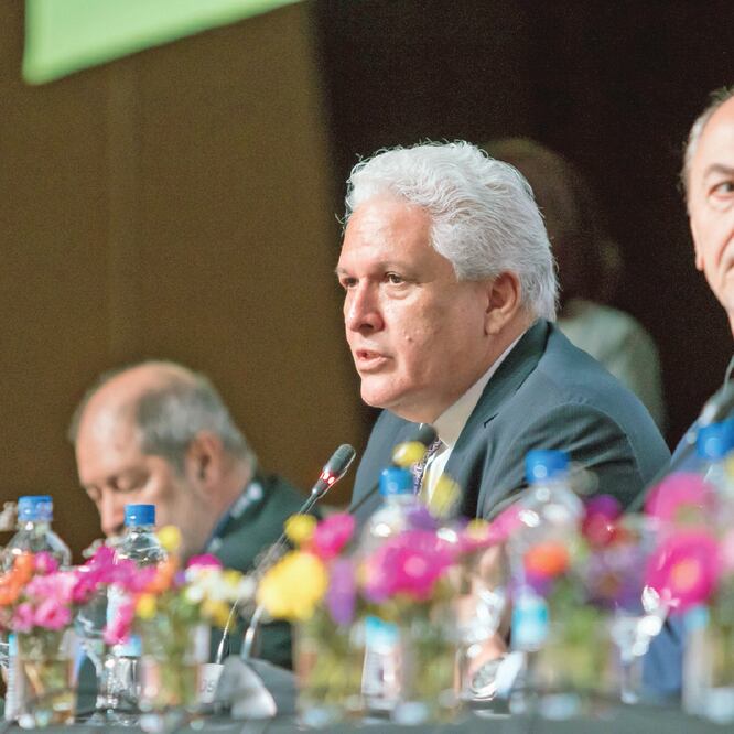 Condena. El presidente de la SIP, Gustavo Mohme denunció la violencia contra periodistas, que ha culminado en 29 muertes este año. Foto: JAN TOUZEAU. EFE