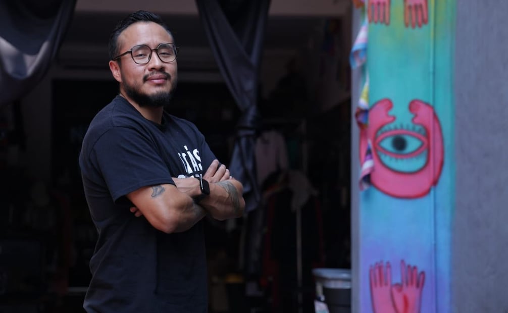 Christian padeció discriminación después de realizar su transición, pero ahora apoya a la comunidad LGBTQ+ a través de "Fuerza Diversx". Foto: Fernanda Rojas/EL UNIVERSAL