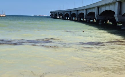 Pemex repara fuga de hidrocarburo en Progreso, Yucatán; derrame fue reportado por pescadores