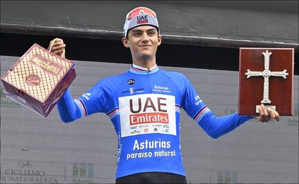¡En plan grande! El mexicano Isaac del Toro gana la Vuelta a Asturias