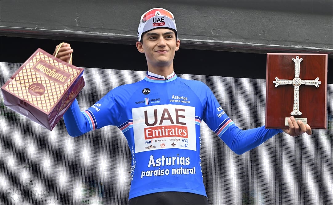 El mexicano Isaac del Toro gana la Vuelta a Asturias - Foto: EFE
