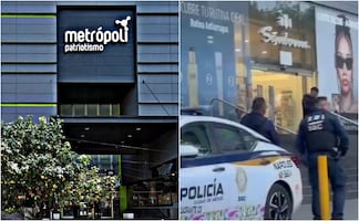 ¿Cómo es la plaza Metrópoli Patriotismo?; sujetos roban celulares en tienda