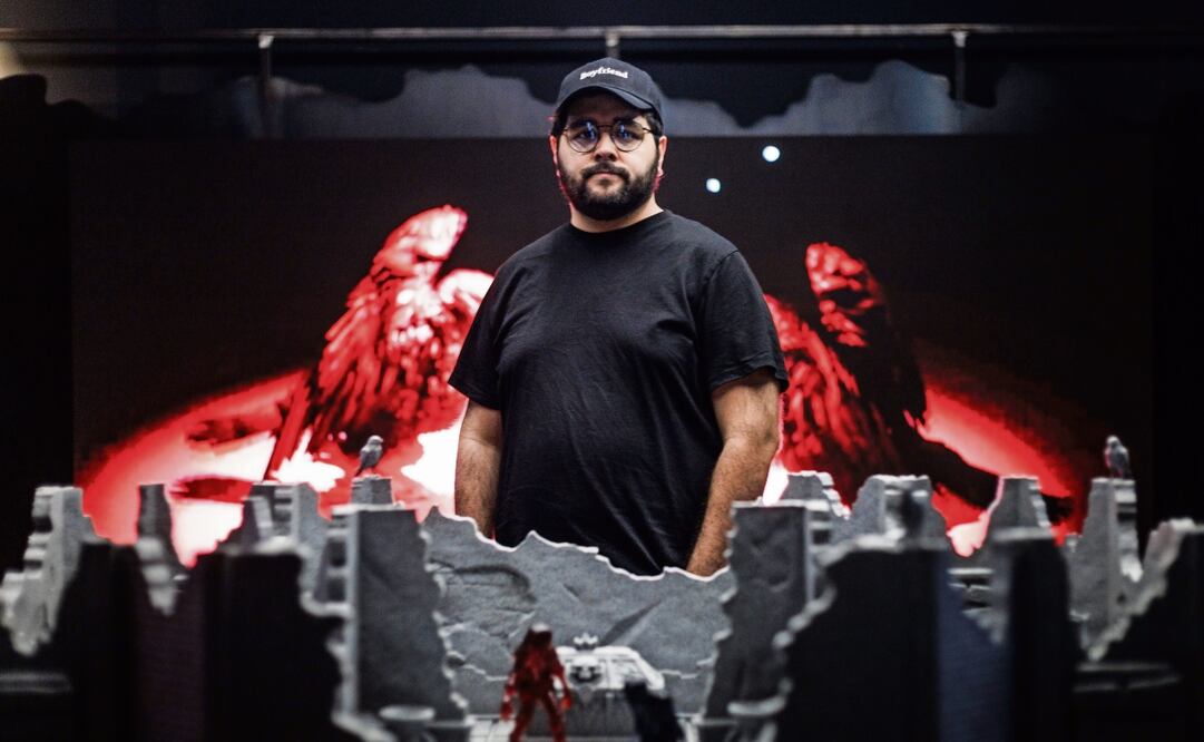 Roberts explora el lugar del arte contemporáneo y la muerte digna. Foto: Yaretzy M. Osnaya / EL UNIVERSAL