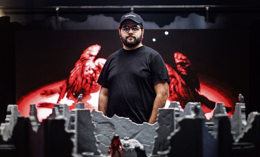 Roberts explora el lugar del arte contemporáneo y la muerte digna. Foto: Yaretzy M. Osnaya / EL UNIVERSAL