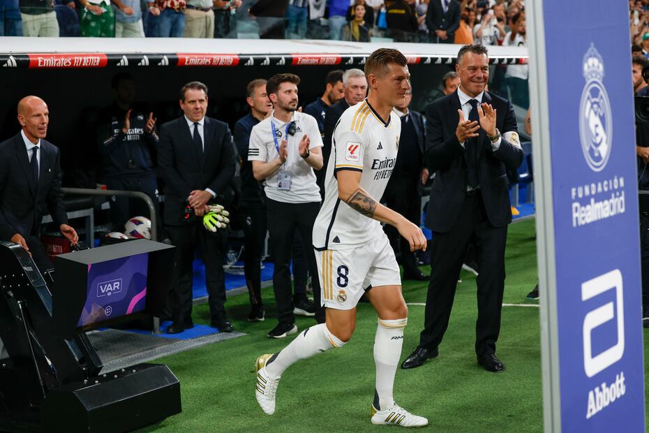 Despedida de Toni Kroos en el Estadio Santiago Bernabéu - Foto: EFE