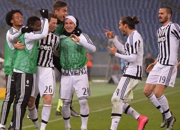 Juventus, a semifinales de la Copa de Italia